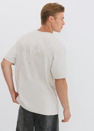 Футболка с вышивкой, Белый OSTIN