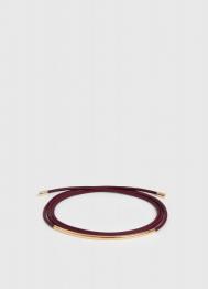 Пояс-шнур с металлической деталью, Фиолетовый OSTIN