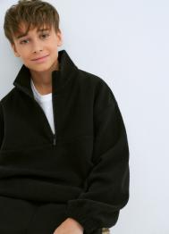 Свитшот из флиса для мальчиков, Черный OSTIN