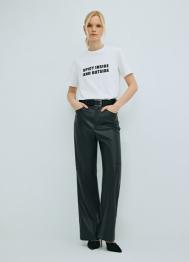 Футболка с принтом, Белый OSTIN