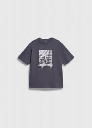 Футболка с принтом для мальчиков, Серый OSTIN