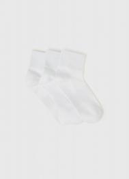 Фитнес-носки, 3 пары, Белый OSTIN