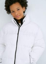 Утеплённая куртка для мальчиков, Белый OSTIN