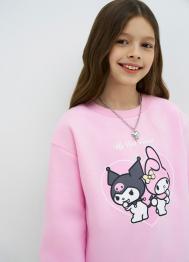 Толстовка с принтом для девочек, Розовый OSTIN