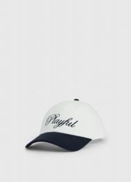 Бейсболка с вышивкой, Белый OSTIN