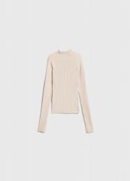 Вязаный джемпер для девочек, Бежевый OSTIN