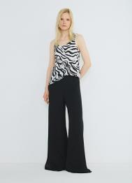 Принтованная майка, Серый OSTIN