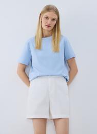 Шорты из хлопка, Белый OSTIN