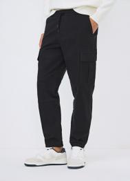 Джоггеры из твила, Черный OSTIN