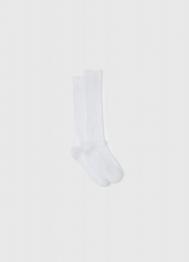 Гольфы в рубчик, Белый OSTIN