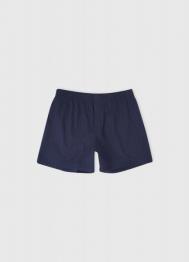 Текстильные трусы-боксеры в полоску, Синий OSTIN