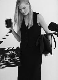 Классический жилет, Черный OSTIN