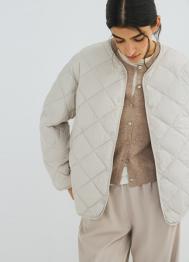 Лёгкая стёганая куртка, Бежевый OSTIN