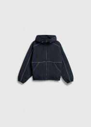 Ветровка для девочек, Черный OSTIN