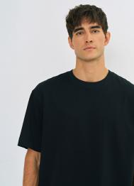 Базовая футболка, Черный OSTIN