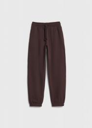 Трикотажные брюки для девочек, Коричневый OSTIN