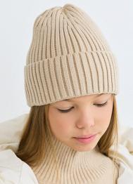 Шапка для девочек, Бежевый OSTIN