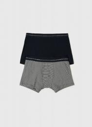 Трусы-транки, 2 шт., Синий OSTIN