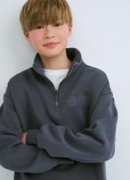 Свитшот с вышивкой для мальчиков, Синий OSTIN