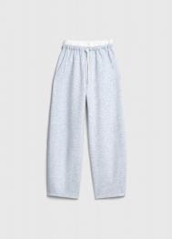 Трикотажные брюки для девочек, Серый OSTIN