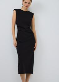 Платье макси без рукавов, Черный OSTIN