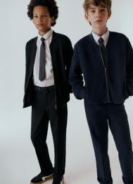 Брюки для мальчиков, Черный OSTIN