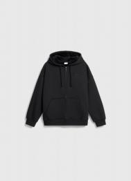 Толстовка на молнии для девочек, Черный OSTIN