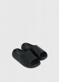 Шлёпанцы для мальчиков, Черный OSTIN