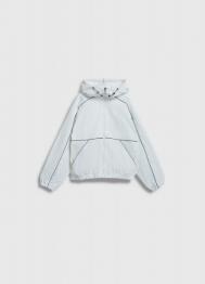 Ветровка для девочек, Белый OSTIN