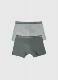 Трусы-транки, 2 шт., Зеленый OSTIN