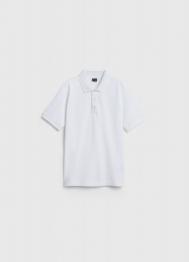 Поло из пике, Белый OSTIN