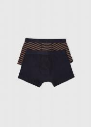 Трусы-транки с низкой посадкой, 2 шт., Синий OSTIN