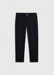 Брюки из твила для мальчиков, Черный OSTIN