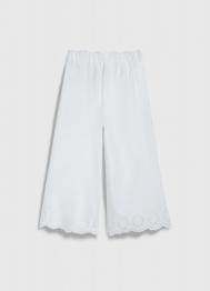 Брюки для девочек, Белый OSTIN