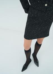 Гольфы 40 DEN, 2 пары, Черный OSTIN