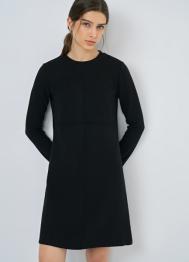 Платье мини А-силуэта, Черный OSTIN