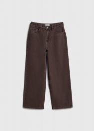 Джинсы Wide leg для мальчиков, Коричневый OSTIN