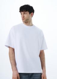 Футболка оверсайз, Белый OSTIN