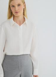 Блузка из модала, Белый OSTIN