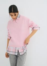 Джемпер плотной вязки, Розовый OSTIN