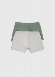 Трусы-транки, 2 шт., Зеленый OSTIN