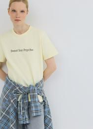 Футболка с принтом, Желтый OSTIN