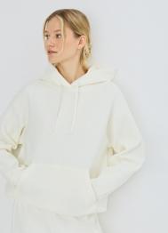 Худи с фактурными косами, Бежевый OSTIN