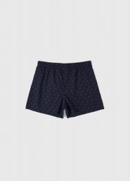 Трусы-боксеры с принтом, Синий OSTIN