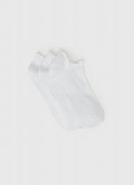 Короткие носки для фитнеса, 3 пары, Белый OSTIN