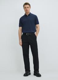 Брюки-чиносы из твила, Черный OSTIN