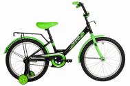 Велосипед  20" FOREST черный, сталь, тормоз нож, крылья, багажник Novatrack