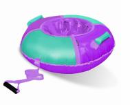 Тюбинг НИКА, ТБ1К, 110 см. (Чехол 1190 мм.) ФИОЛЕТОВЫЙ/МЯТНЫЙс камерой, инд.упаковка Ника