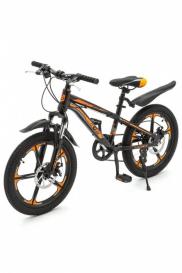 Велосипед 20"  RICH MD (ЛИТЫЕ ДИСКИ) (6-ск.) (рама 11.5) Оранжевый Zigzag