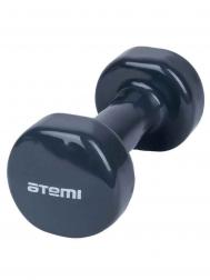 Гантель виниловая , AD054, чугун, 4 кг Atemi